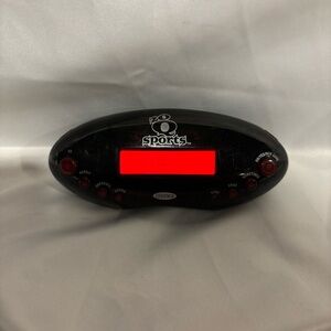 Radica 20 Questions Sports Electronic Game Trivia 20Q Black 2006 Tested/Working